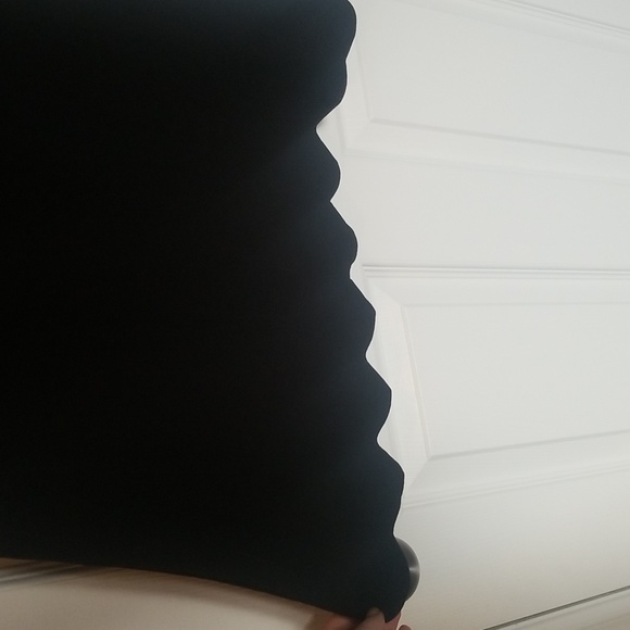 Monteau black dress white collar - Picture 2 of 5